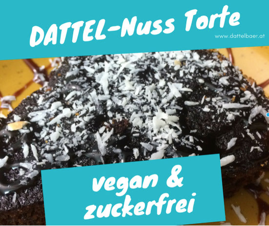 DATTELBÄR Dattel-Nuss-Torte