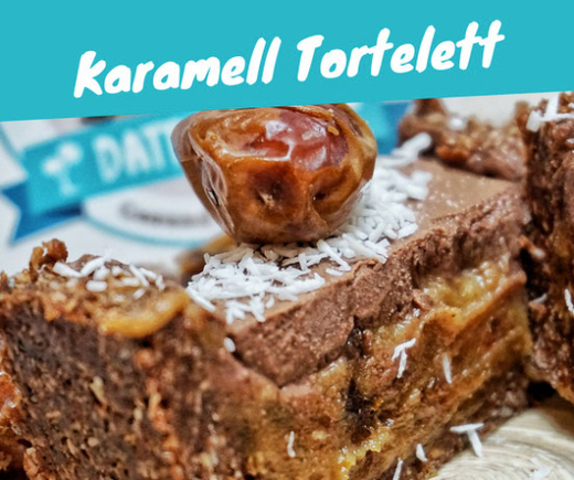 Dattel-Karamell-Schokolade Tortelett