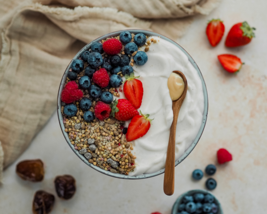 Genussvolle Müsli Bowl mit Bärkeim Power!