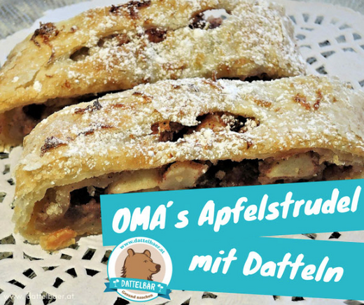 Oma's Apfelstrudel mit Datteln