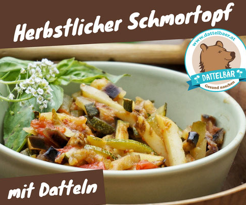 Herbstlicher Schmortopf mit Datteln